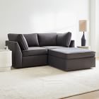 Harris 3-Piece Small Ottoman Sectional (70"&ndash;78")