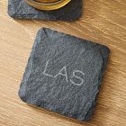 Black Slate Coaster Sets