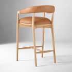 Irvine Leather Counter Stool