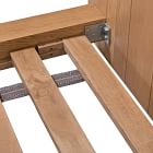 Modern Paneled Wood Bed