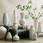 Pure White Matte Ceramic Vases