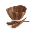 Nambe Harmony 3-Piece Salad Set
