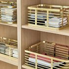 mDesign Metal Baskets