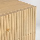 Vessica Fluted Mini Nightstand (18")