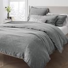 European Flax Linen Ruffle Duvet Cover &amp; Shams