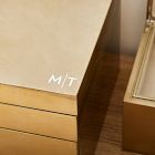 Mid-Century Champagne Lacquer Jewelry Boxes