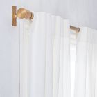 Linen Cotton Curtain - Stone White
