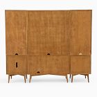 Mid-Century Media 6-Piece Set (81") - Acorn 