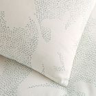 Silhouette Dotted Floral Duvet Cover &amp; Shams