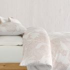 Silhouette Dotted Floral Duvet Cover &amp; Shams