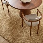 Luxe Hand-Knotted Ribbed Jute Rug