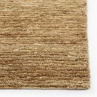 Luxe Hand-Knotted Ribbed Jute Rug Swatch