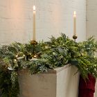 Pre-Lit Faux Mixed Seeded Eucalyptus Garland