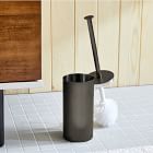 Caspian Metal Toilet Brush Holder