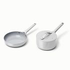 Caraway Nonstick Ceramic Mini Fry Pan &amp; Sauce Pan Set