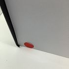 Open Box: Seamless Wall Shelf Mirror, 17"W x 23"H - Matte Black