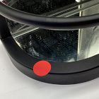 Open Box: Seamless Wall Shelf Mirror, 17"W x 23"H - Matte Black