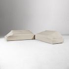 Catalina Outdoor 3-Piece L-Shaped Sectional w/ Table Protective Cover