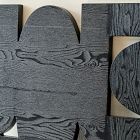 Frameless Geometric Wood Wall Art