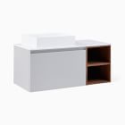 Baylor Floating Open Storage Single Bathroom Vanity (42&quot;)