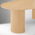 Ellington Oval Pedestal Dining Table &amp; Chairs Set