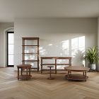 Maujer Spindled Wood Drink Table (11")