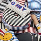 KULE Bias Stripe Shower Curtain