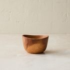 Organic Shaped Wood Serving Bowls