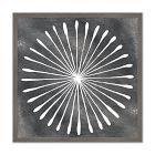 Watercolor Burst Framed Wall Art