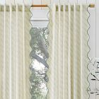 Batik Scallop Edge Blackout Curtain (Set of 2)