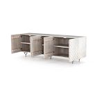 Round Cut Media Console (82&quot;)