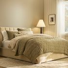 Silky TENCEL™ Crescent Stitch Quilt & Shams