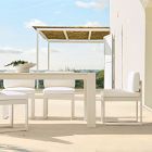 Telluride Aluminum Outdoor Extendable Dining Table (60"&ndash;85")