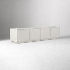 Open Box: Emilia Media Console (80") - Alabaster White in Plaster