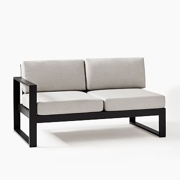 Portside Aluminum Outdoor Left-Arm Sofa
