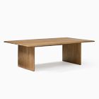 Open Box: Anton Solid Wood Coffee Table (53") - Burnt Wax