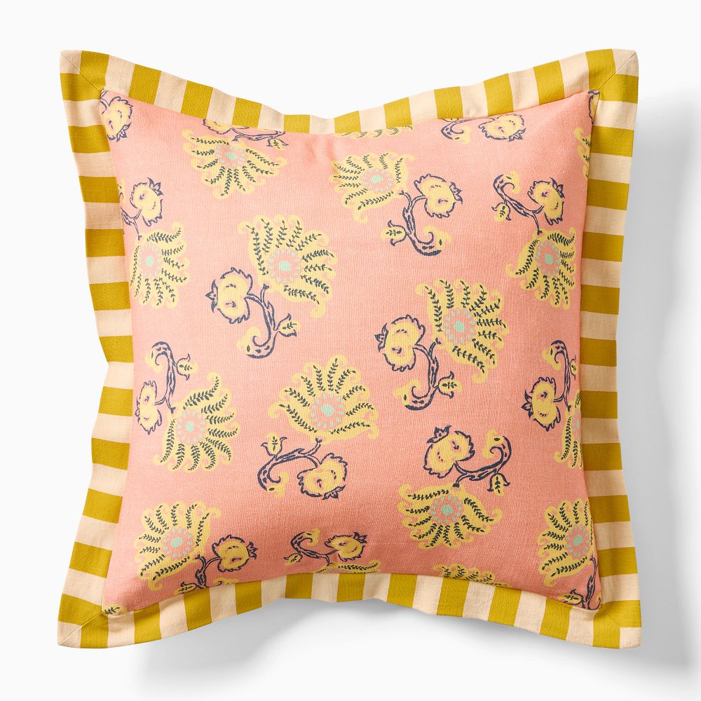 Toulon Stripe Pillow Cover + Feather Down Insert