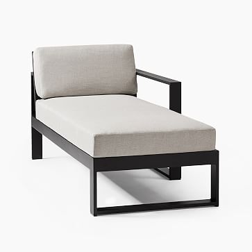 Portside Aluminum Outdoor Right-Arm Chaise