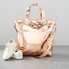 Metallic Rose Gold Travel Set