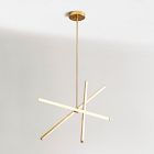 Light Rods LED Semi-Flush Mount