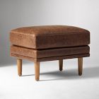 Marcel Leather Chair Ottoman