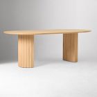 Ellington Oval Pedestal Dining Table (86&quot;)