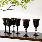Estelle Colored Glass Regal Goblet Glass (Set of 6)