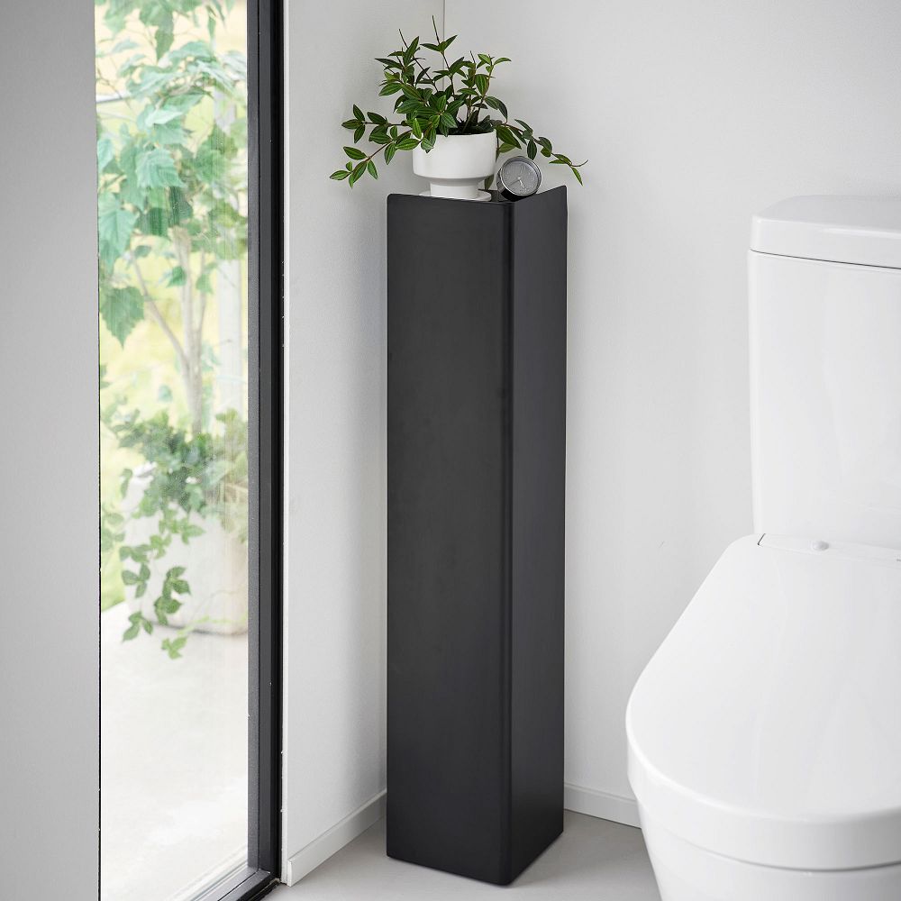 Yamazaki Rolling Bathroom Organizer | Black