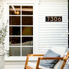 Floating Horizontal Number Sign