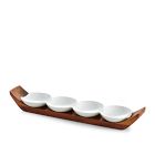 Nambe Quatro Snack &amp; Serve Set