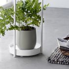 Yamazaki Two-Tier Rolling Plant Stand