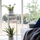 Yamazaki Two-Tier Rolling Plant Stand