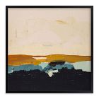 Yellow Seascape Framed Wall Art by Minted for West Elm