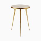 Cast Round Tripod Side Table (15")